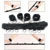 Couple  Bondage Kit Set Bed Restraint Sex Toy Handcuff Ankle Cuff Sets Adult Sex Game Strap Open Thigh Tool Eye Blinder Sets