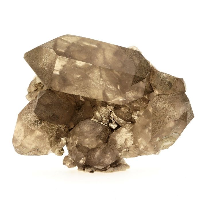 Quartz fumé - A BIJOUX - Massif du Mont-Blanc - 426.3 ct - Marron - Certificat d'authenticité