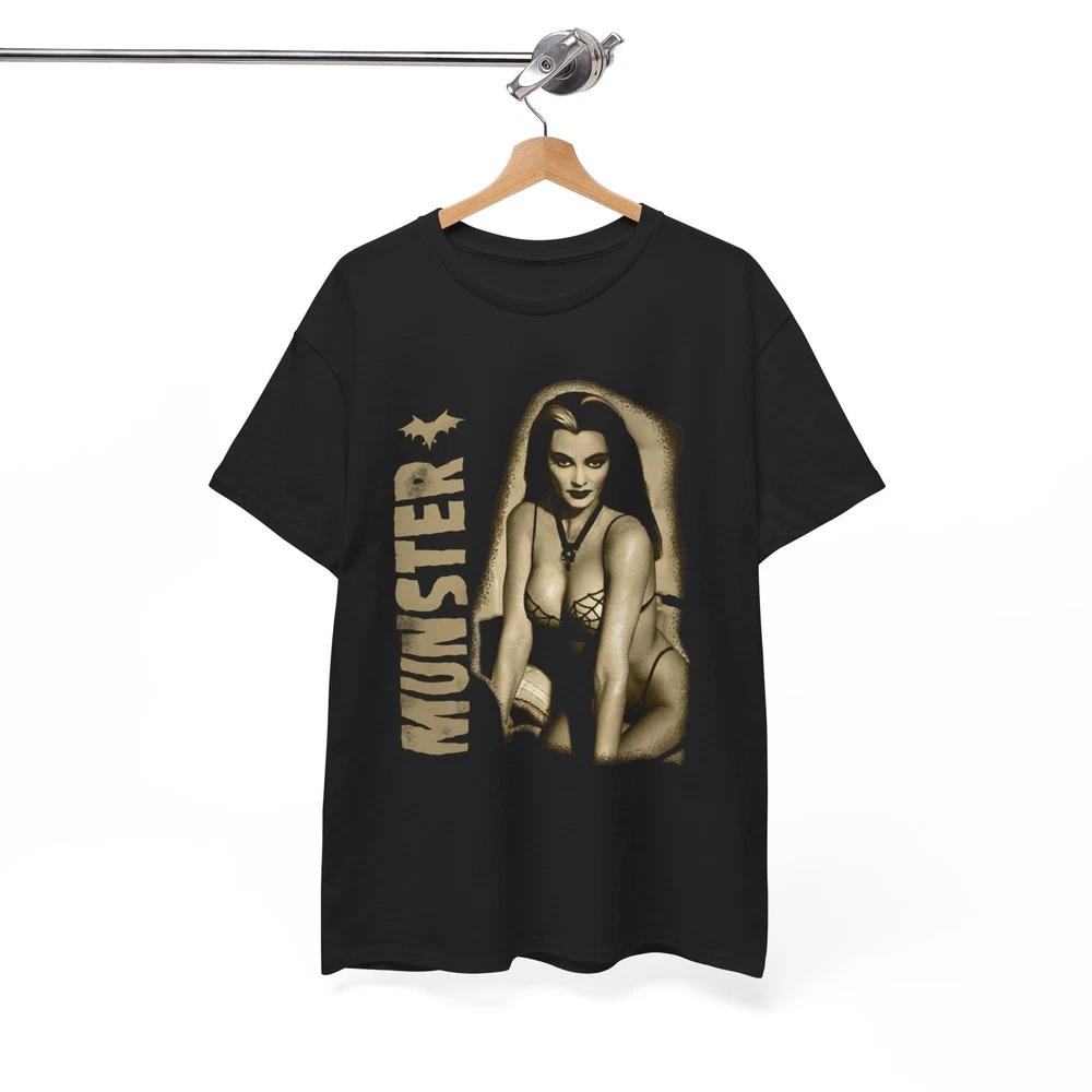 Lily Munster T-shirt, Horror Movie T-Shirt, 80s Horror Shirt, Unisex Shirt XL