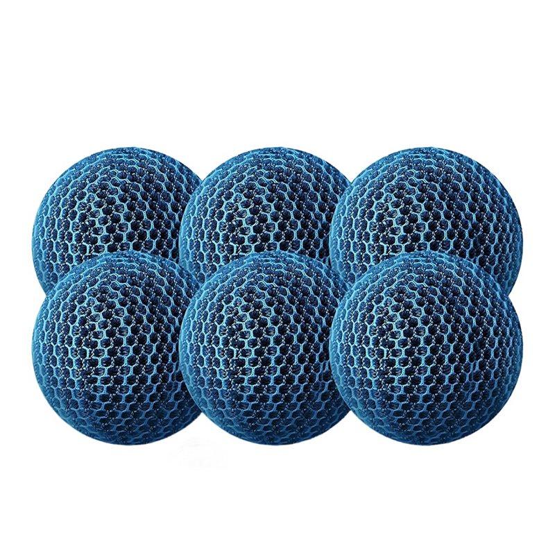 

Fresh For Hot Tub Skimmer Accessories Scum Absorber Balls 6 Pack, Spa& Pool Oil Absorbing Sponge синий