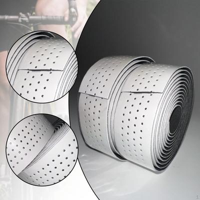 2 Pieces Bike Handlebar Tapes Bicycle Bar Shockproof PU and EVA Breathable for Mountain Bikes