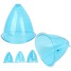 2pcs Cupping Therapy Cup Set Suction Massage Vacuum Therapy Machine Accessories for Buttocks