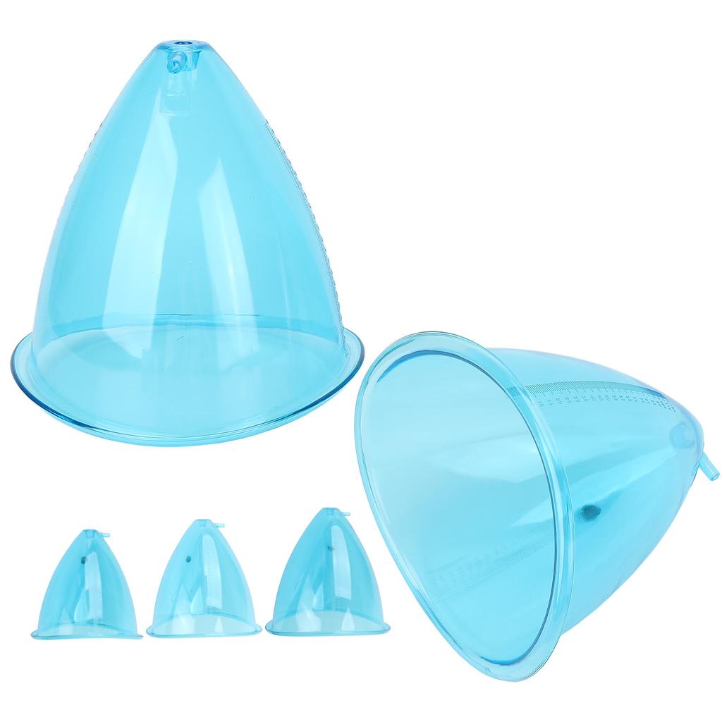 2pcs Cupping Therapy Cup Set Suction Massage Vacuum Therapy Machine Accessories for Buttocks