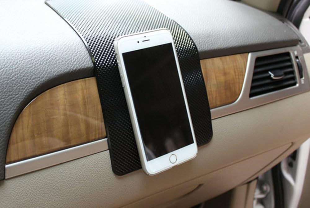 Bombinate Car Anti Slip Seat Super Strong Adhesive 27*15Cm Anti-Slip Pad Mat