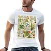 Adolphe Millot Plantes Medicinales Vintage French Botanical Illustration TShirt No Iron Casual Short Sleeve Top