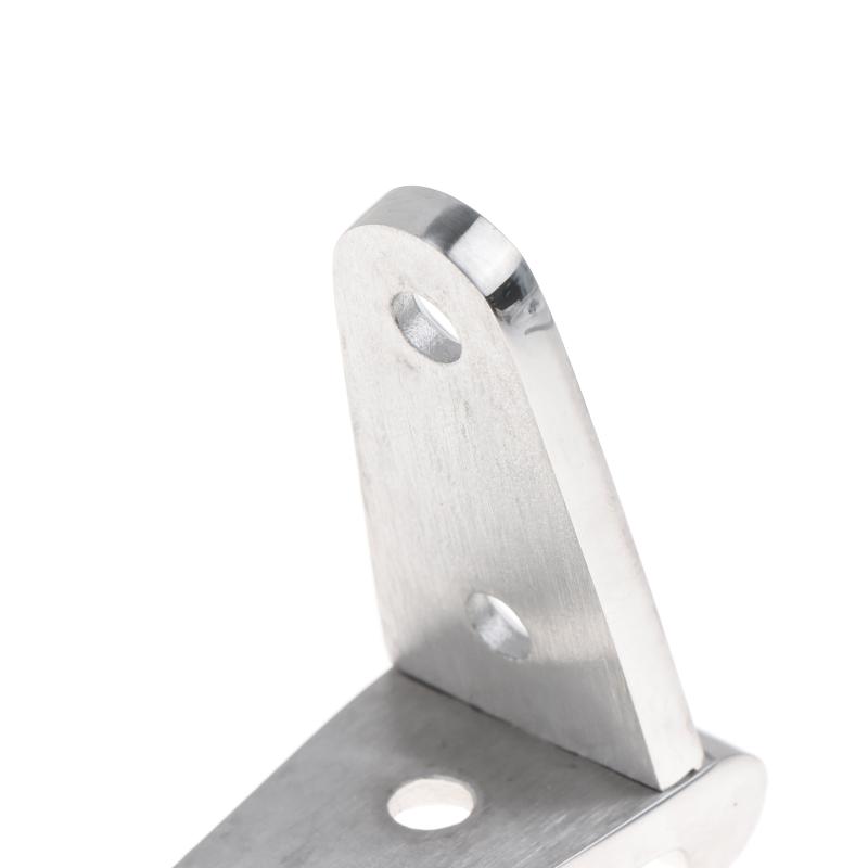 1 Pezzo Acciaio Inossidabile Marino 316 102*26*4mm Robusta Cerniera a Strap para Porta di Barca Fusa 4 Fori Lucidatura a Specchio Ferramenta per Barca