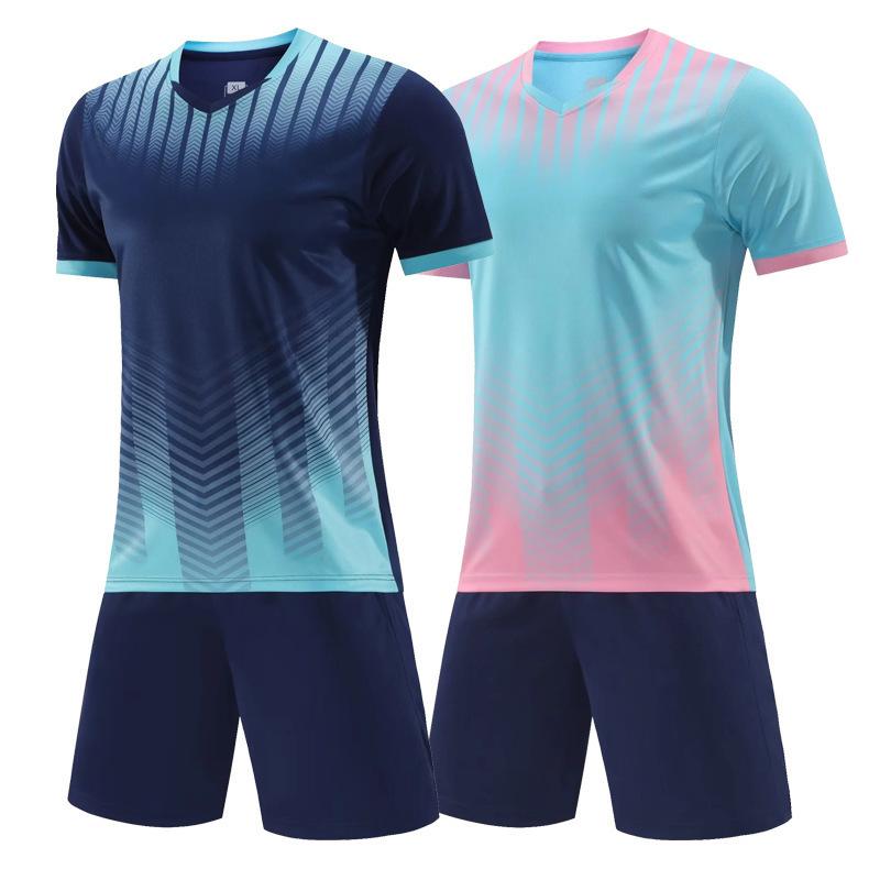 Soccer Uniform Sports Suit Quick-Drying Breathable Kids Varsity Training Camp Uniform Camouflage Soccer Jersey