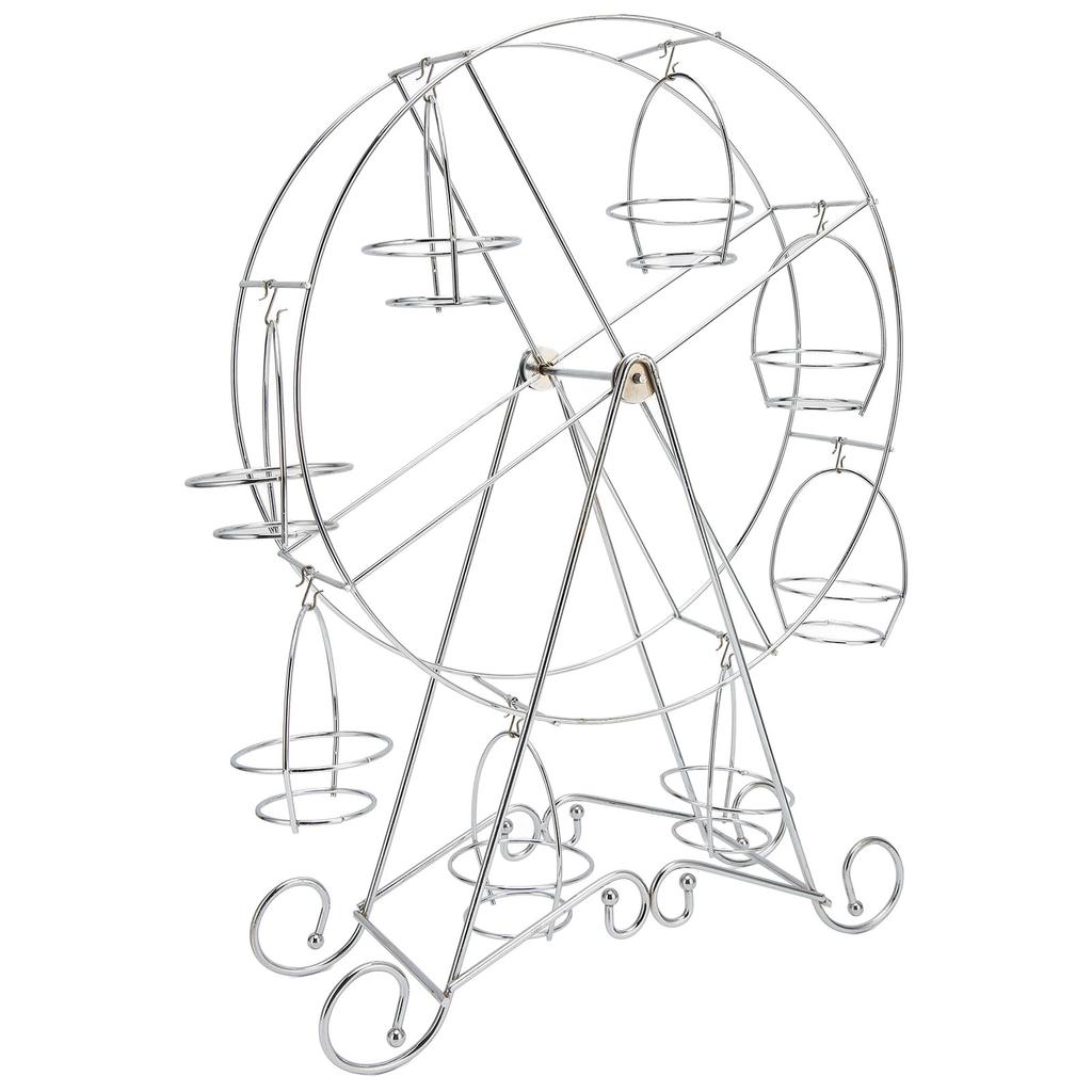 Ferris Wheel Cupcake Stand 8 Cups Dessert Carrier Display Holder for Restaurants Dessert Shops