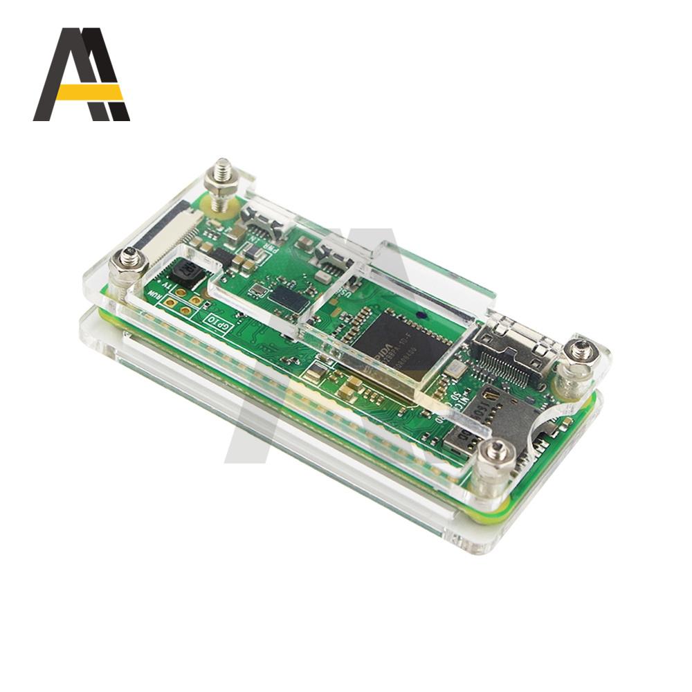 Raspberry Pi Zero 1.3 / 2 / W / WH Acrylic Case + Heat Sink for Raspberry Pi Zero V1.3 Acrylic Case with Heat Sink