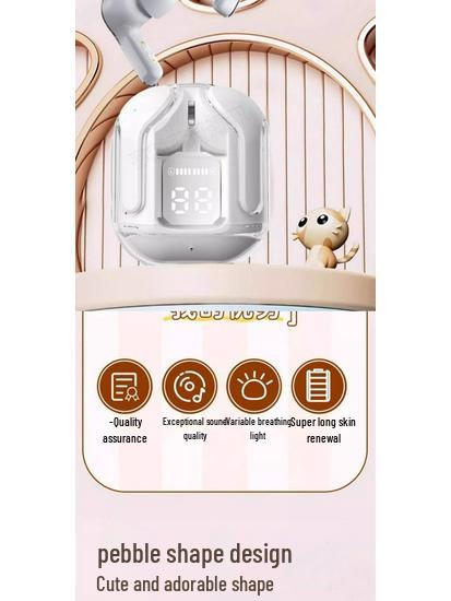 Exclusive True Wireless Transparent Noise-Cancelling Bluetooth Sport Earphones