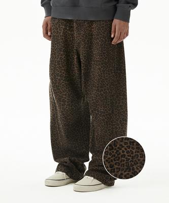 MAHAGRID Curved Leopard Pant Brown(Mg2Ffmpa10A)