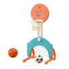 Adjustable Kids Basketball Hoop And Soccer Set for Active Play Indoors