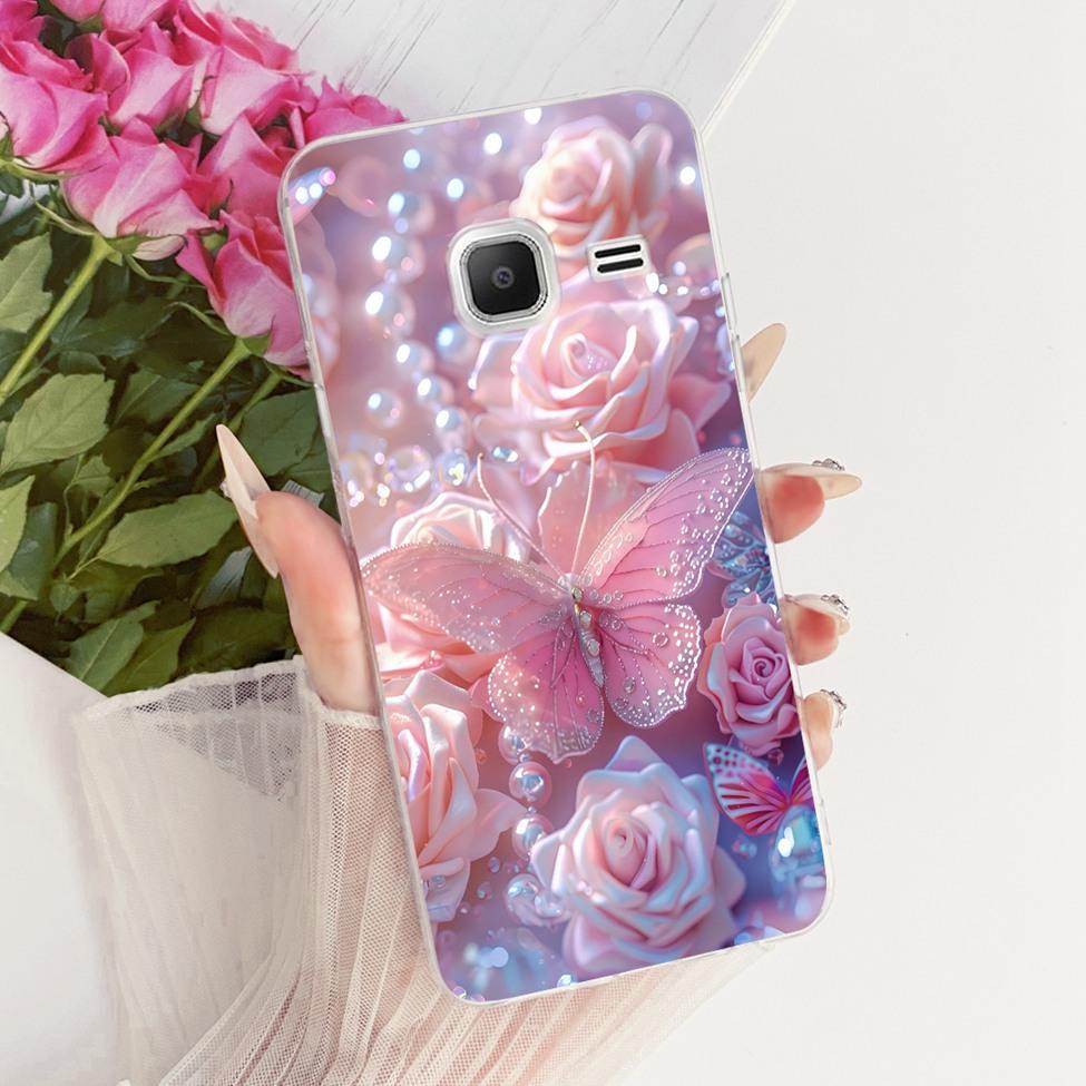 For Samsung Galaxy J1 mini Clear Case Aesthetic Luxury Cute Fashion Funny Painted Casing For Samsung J1 mini SM-J105B SM-J105H