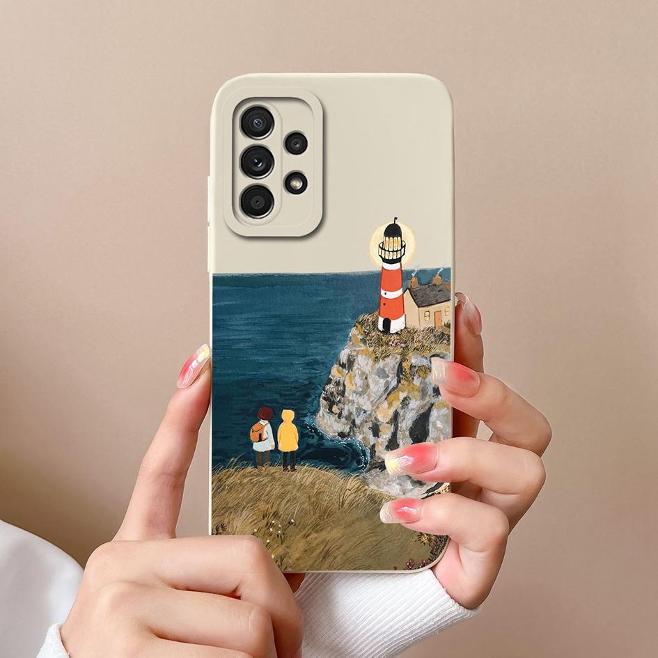 Phone Cases For Samsung A52 Galaxy A52s A53 Luxury Fashion Matte Shockproof Protective Silicone Soft TPU For Samsung A 52 Fundas