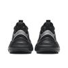New Anta Life Collection Anti Slip Wear Resistant Low Top Chunky Sneakers Men's Black Silver 912438805-6