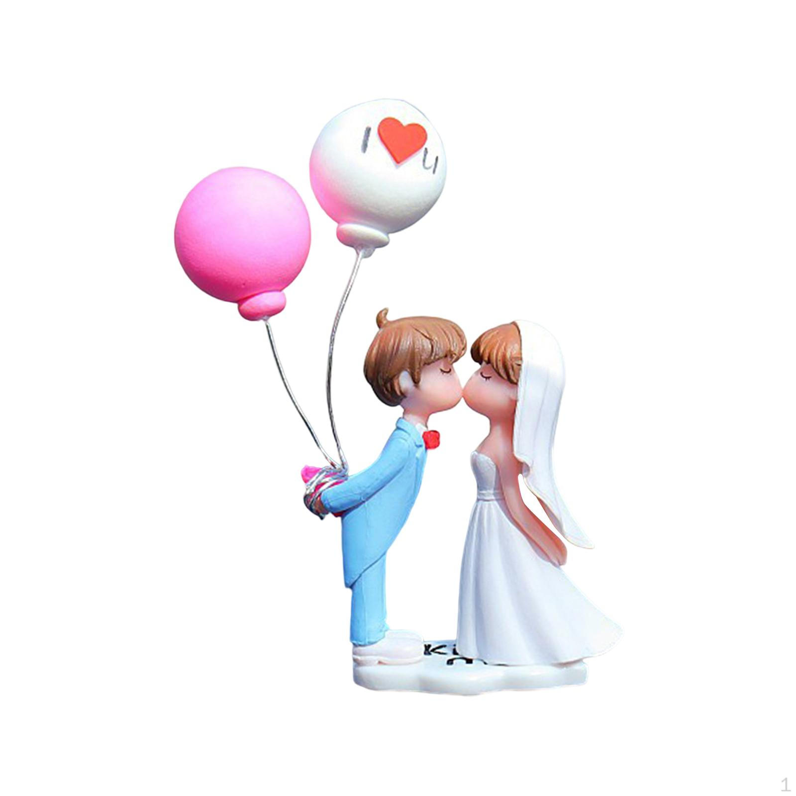 

Adorable Cartoon Figurines for Car Interior Decor Blue Pink
