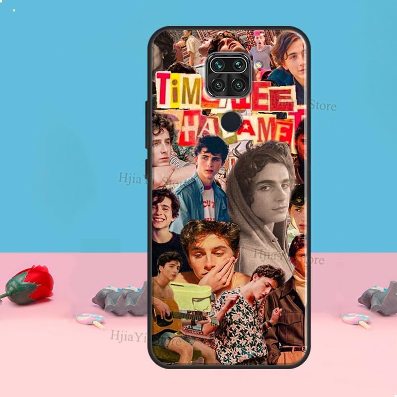 Timothee Chalamet Case For Redmi Note 8 9 10 11 12 Pro Plus 10S 11S 12S Cover For Redmi 9C 10A 10C 12C Coque