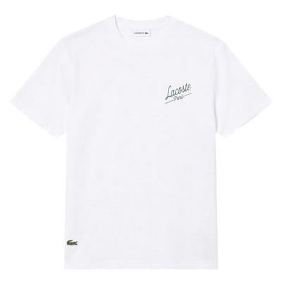Lacoste Mens Heritage Organic Cotton T-Shirt