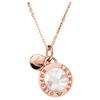 Emporio Armani Logo Silver Necklace Women's Rose Gold Rose Gold F Basic Packaging-original Brand Box