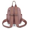 Casual Women's Backpack Lightweight Spring New Style Artistic Pure Color Travel Nylon Street Trend Breathable Small Size Backpack