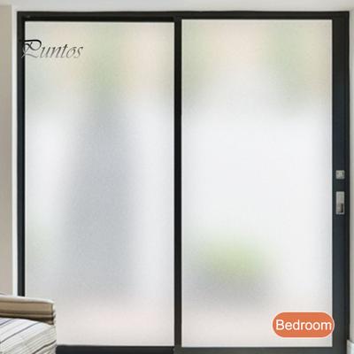 1 rullis 30/45x100 CM matēta logu plēve Privātuma aizsardzība UV starojumu bloķējošs stikla pārklājums, pielīmēts Mājas biroja vannas istabas stikla loga durvju statiskā plēve