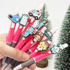 10Pcs Round Ballpoint Pens, Rose Red Medical Series Gel Pens, Suitable for Doctors, Nurses and Students, Christmas Party Stationery Supplies, Ballpoin