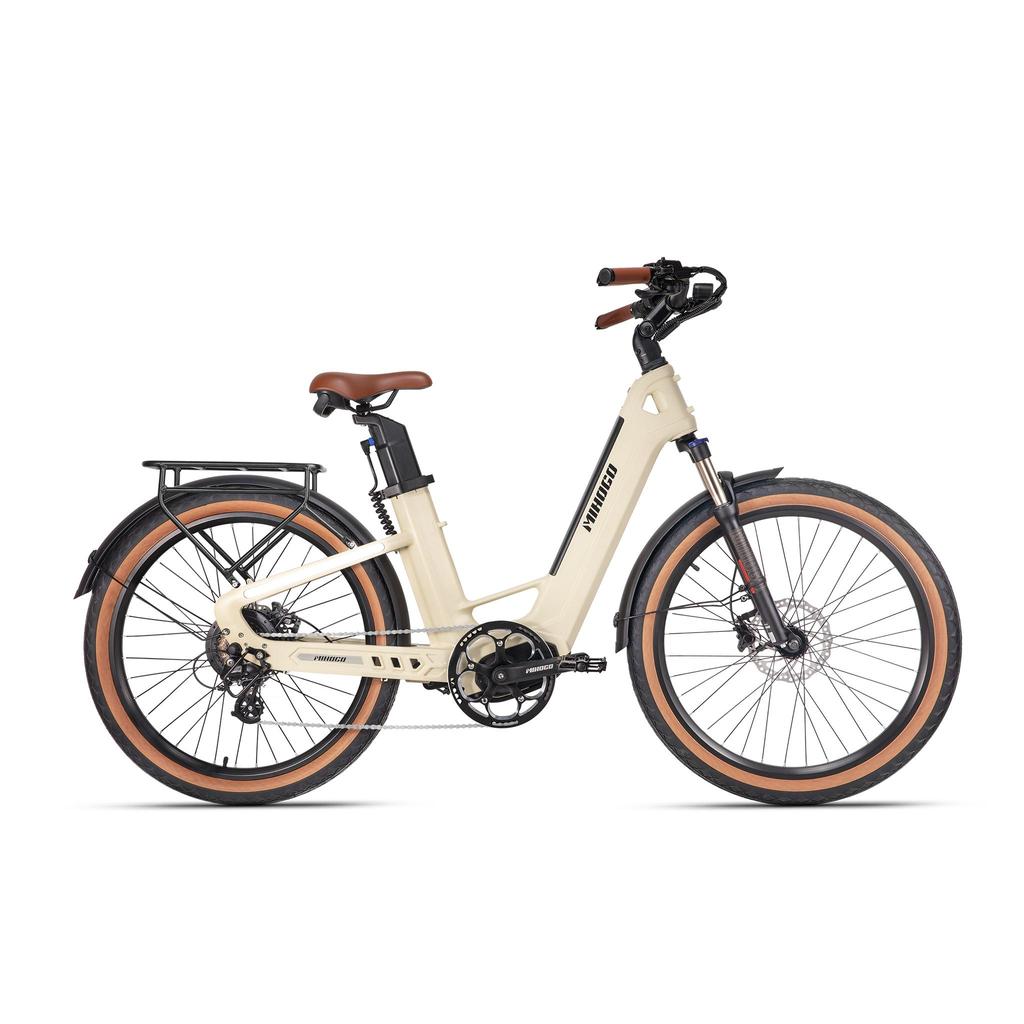 MIHOGO AIR 48V 19.2ah Carbon Fiber Long-Range Electric Bicycle,26-inch,750W Motor,Maximum Assist Range Up To 190km.