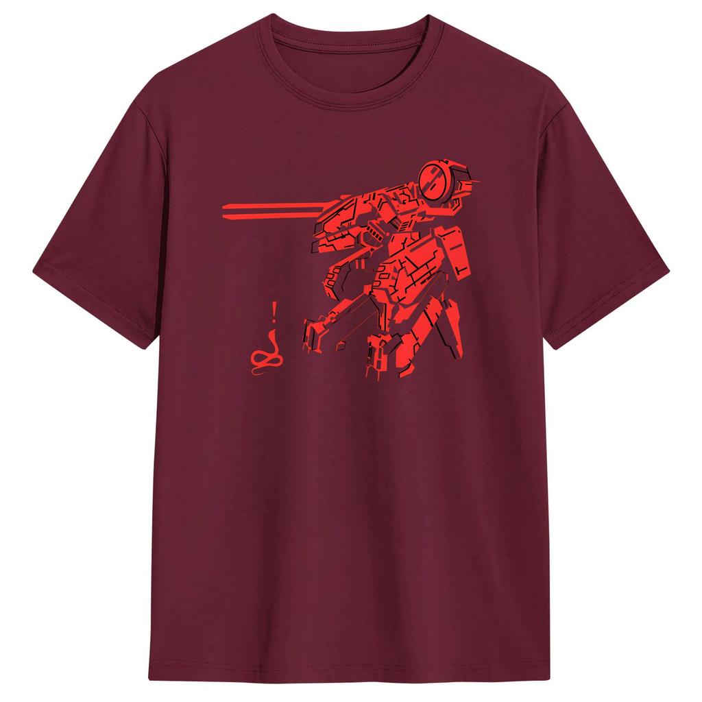 Unisex TShirt Metal Gear Solid Amazing 100 Cotton Tee Shirt Short Sleeve T Shirt Round Collar Tops Graphic