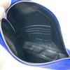 BALENCIAGA 476976 Triangle Clutch bag pouch accessory case blue/SilverHardware