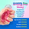 1 Piece Soft Pinch  Toys  Multicolor Texture Ice Ball Squeeze Toy For Kids Adult Children Halloween Christmas Gifts