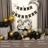 18th Birthday Party Decoration Set - Balloons & Backdrop for Boys and Girls