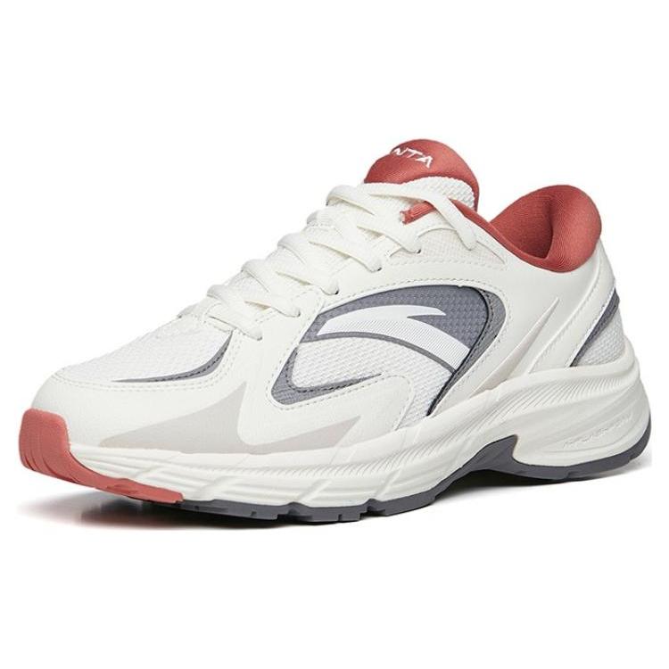 Anta AT952 Cushioning, Wear Resistant Low Top Sports Casual Shoes Women's Rose Pink 922235597-5