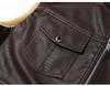 Cross2025 Men's Autumn/Winter Plus Velvet Thick Leather Vest - Youth Outdoor Casual Fashion