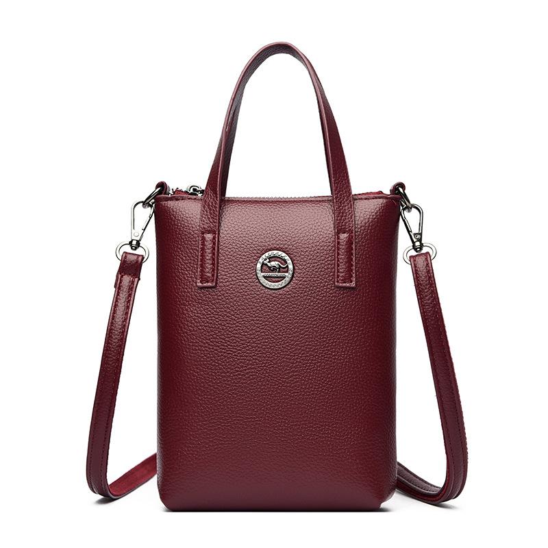 

Элегантная женская сумка для телефона, сумка через плечо, сумка для мамы, сумка на одно плечо красный