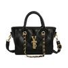 Women's 2025 Autumn/Winter Versatile Crossbody & Shoulder Bag - High-Value Fashion with Diamond Chain