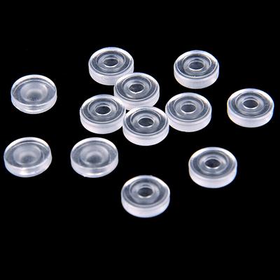 50Pcs Anti-Pain Earrings Pad Ear Clip Silicone Cushions Diy Jewelry Findings