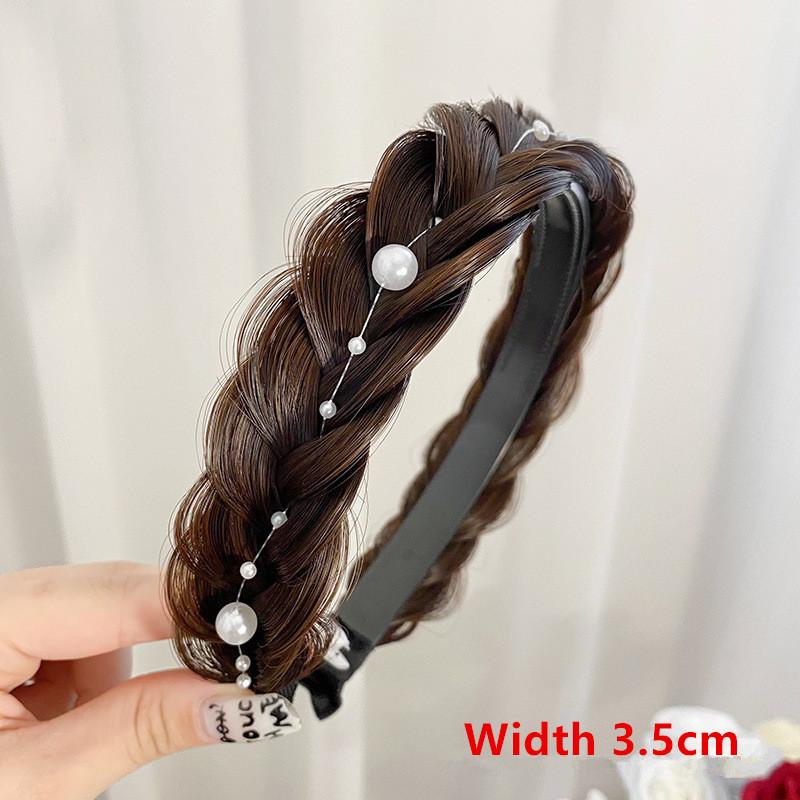 Wig Bangs Hairband Fake Hair Headband Fringe Hair Extension Women Girls Clips In Hair Extension Hair Accessories Hairpiece Clips