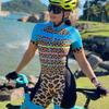 Women's Spring and Summer New Bicycle Cycling Clothes Onesie Women's Breathable