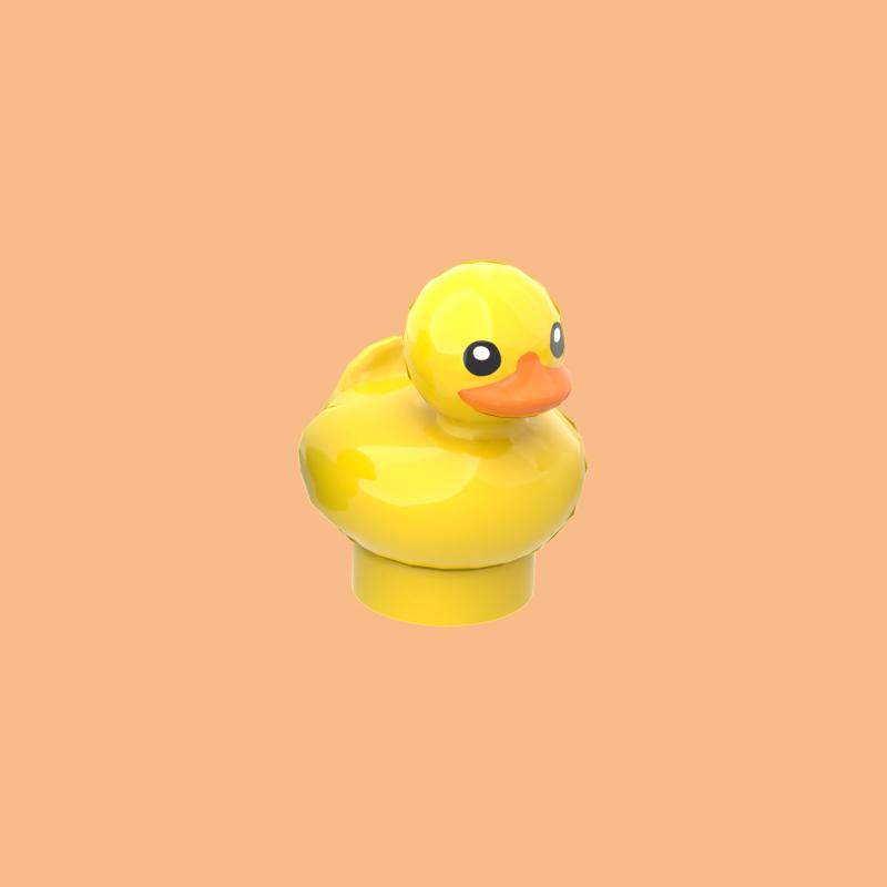 Duckling Sheep Building Blocks DIY Infant Carriage Educational Toys for Kids Creative MOC Bricks Gift