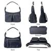 Elle Sports Star Series 2-Wege-Umhängetasche Handtasche, Wasserabweisend, Leicht, E21 (Schwarz)