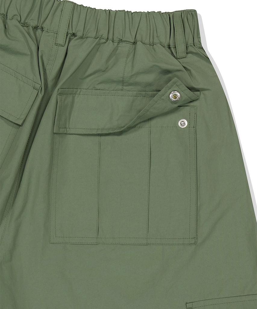 Maha Grid Bermuda Cargo Short Khaki(Mg2Emmpa60A)