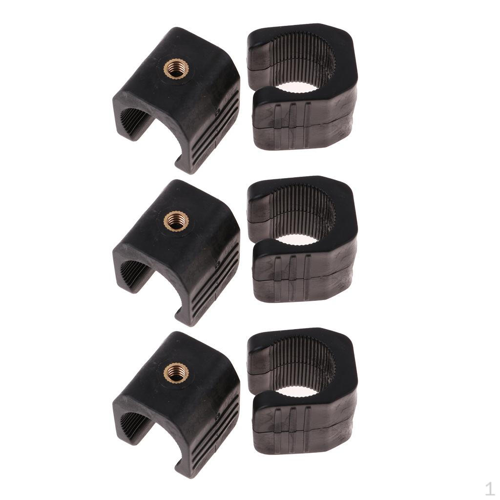 

6 шт. Прочная легкая подставка-держатель для лампы для фонарика, велосипедные осветительные аксессуары