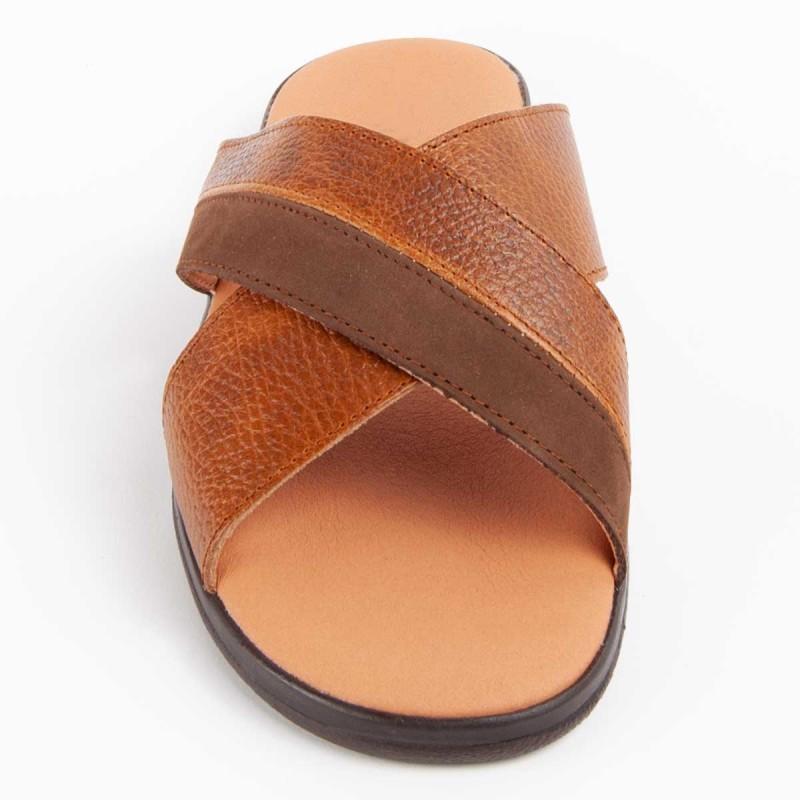 Sandalia De Piel Para Hombre. Purapiel Beira 102719