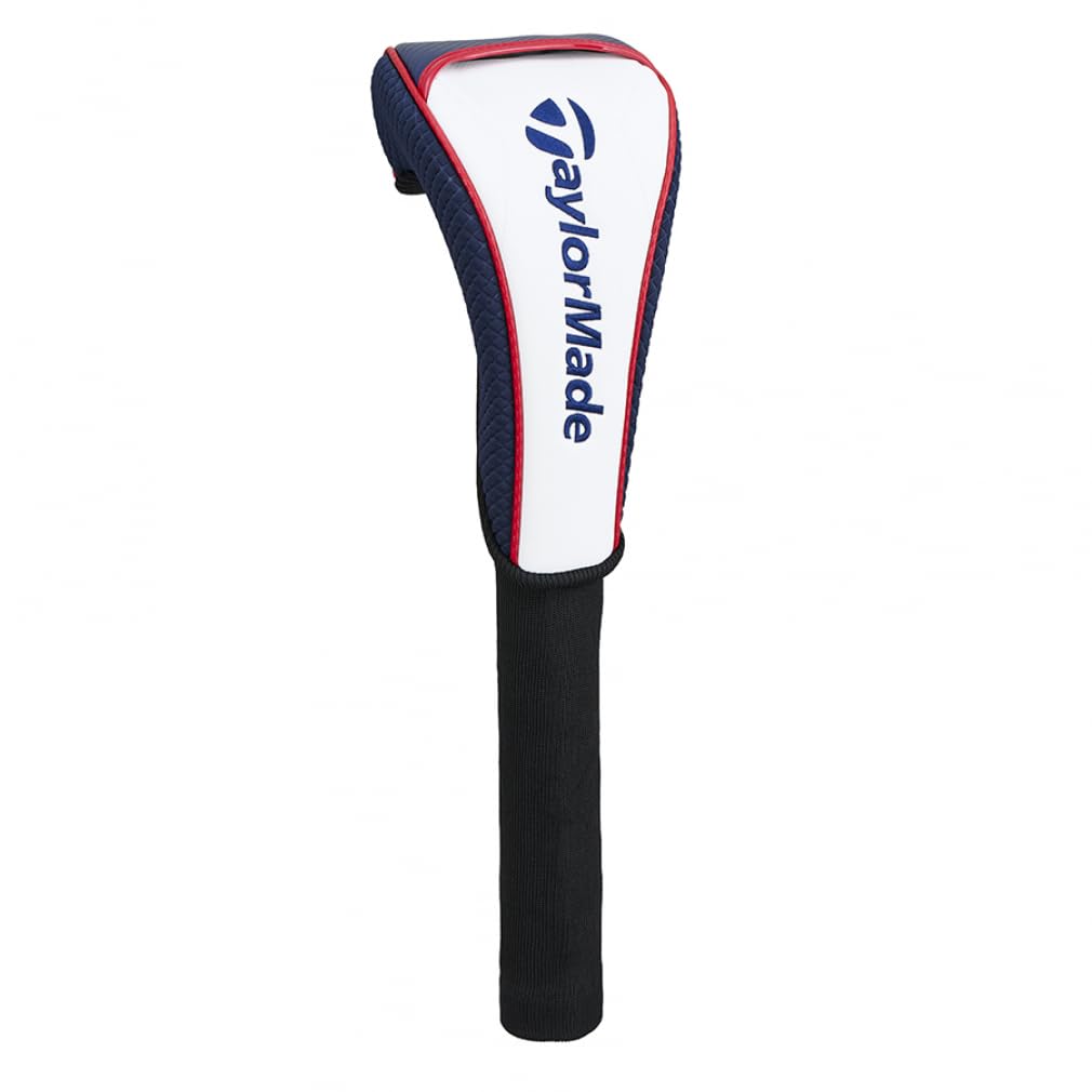 TaylorMade Austec Driver Headcover, White/Navy/Red, Men's, 2015 Spring/Summer
