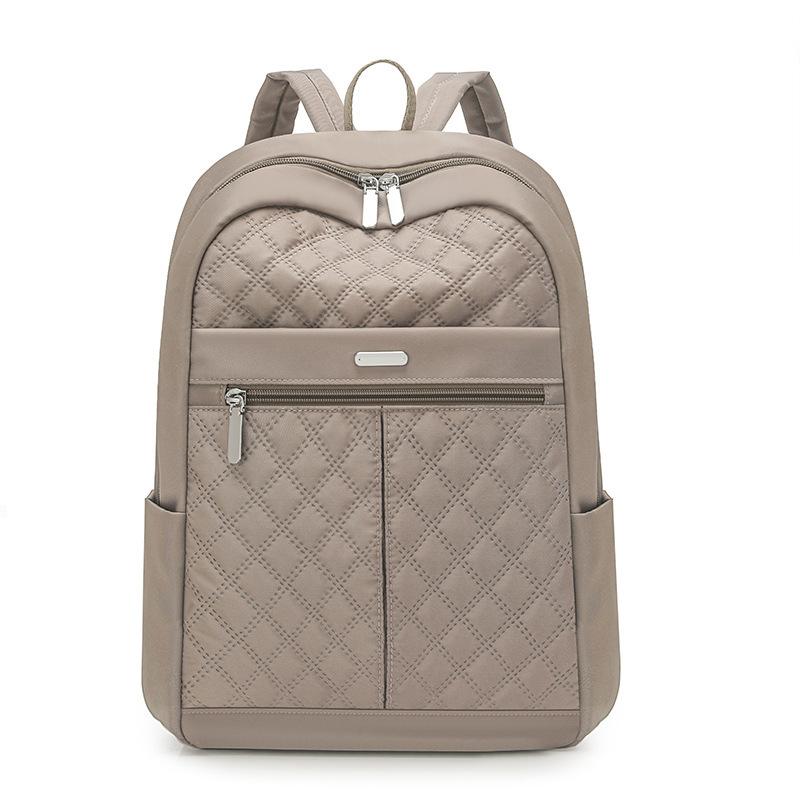 Zaino da Viaggio per Laptop da Donna, Borsa a Spalla Doppia Casual di Grande Capacità, Cartella Scolastica per Studenti
