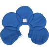 Flower Shape Dog Protective Collar Adjustable Pet Soft Wound Recovery Neck CollarBlue S