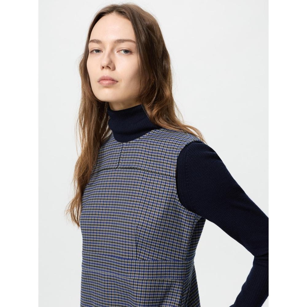 Uniqlo Double Face Mini Dress  Sleeveless 