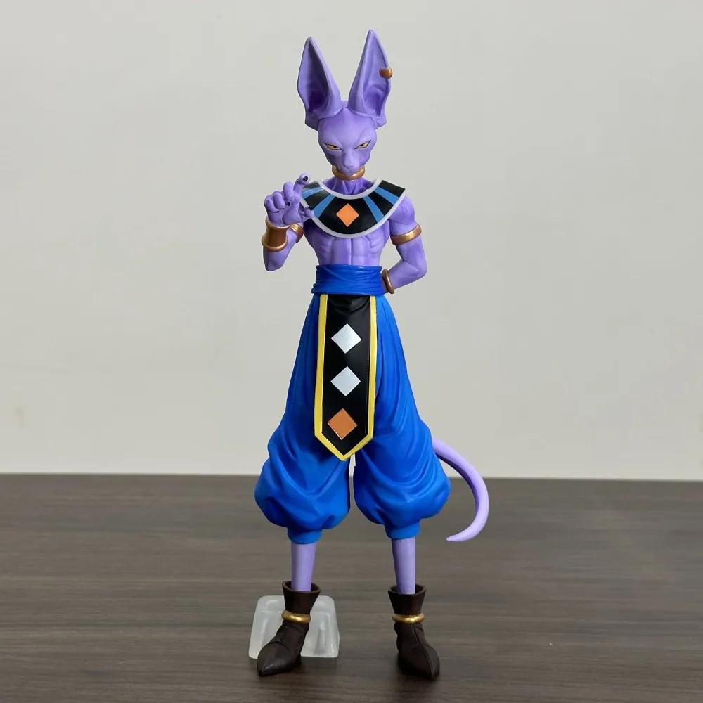 

23cm Dragon Ball Anime Action Figure God Of Destruction Beerus Figurine Pvc Model Statue Collection Decoration Toys Gift Doll