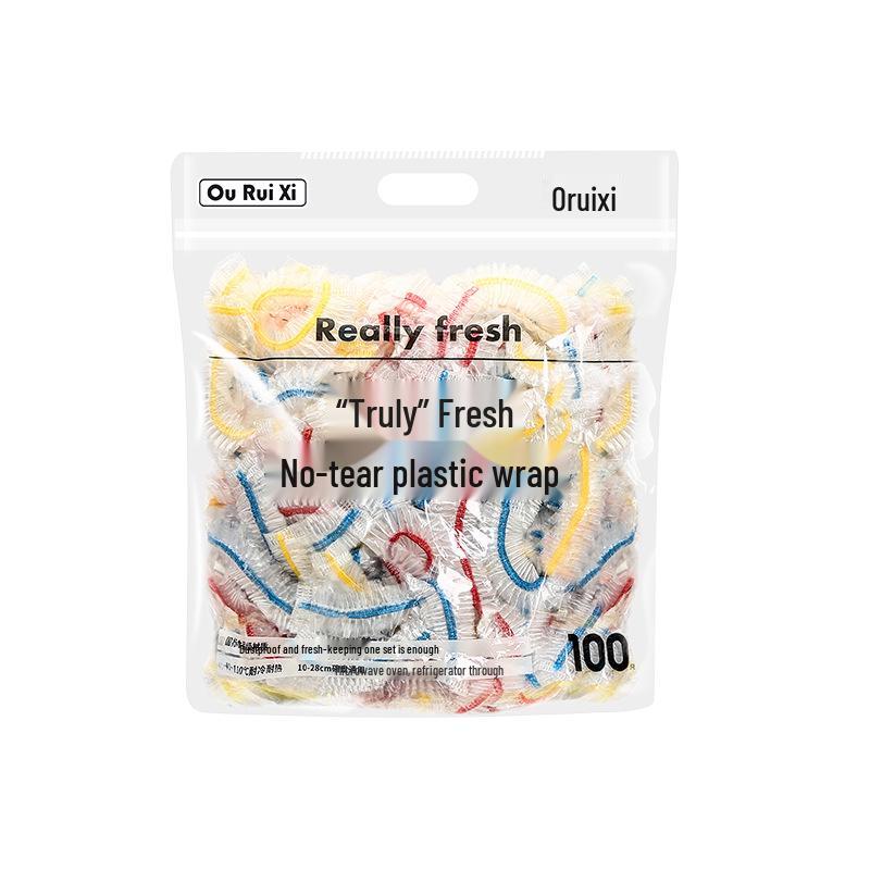 Disposable Food-Grade Elastic Wrap Covers for Fresh-Keeping