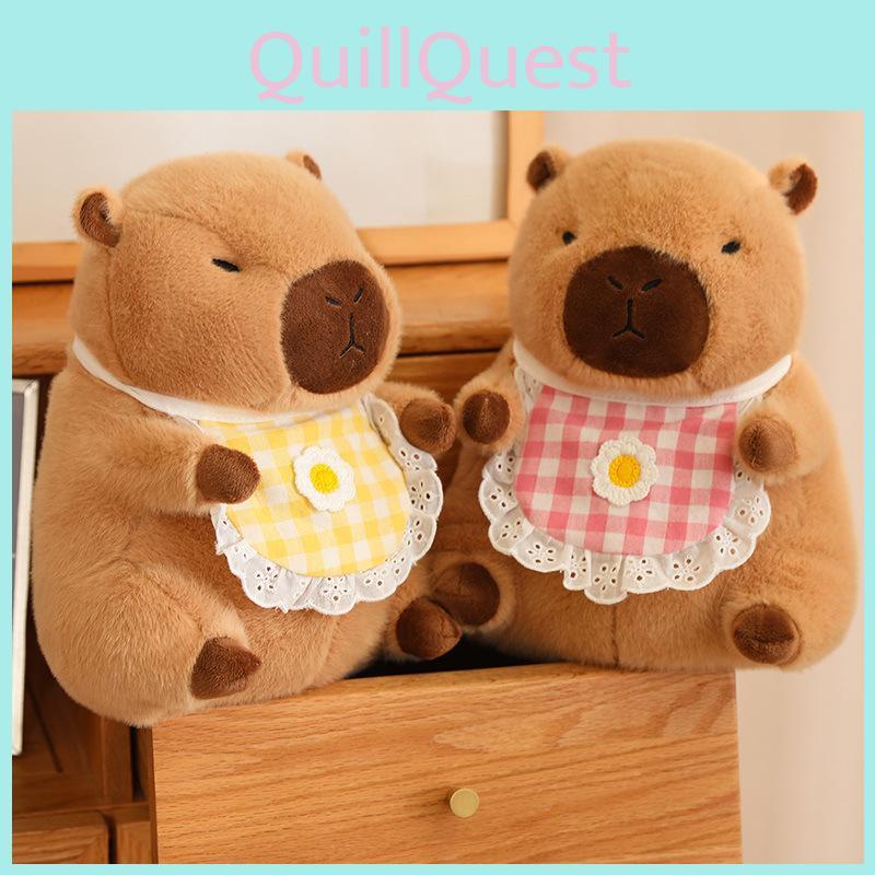 Soft And Cuddly Capybara Plush Doll Cozy Stuffed Animal Excellent Gift For Kids